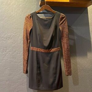 Silence & Noise Long Sleeve Mini Party Dress - women’s 2